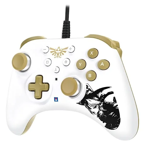 Manette de jeu - Nintendo Switch et Switch OLED - Super Mario - Sans fil - Vert - Horipad - Motif Yoshi-Dash - Hori - vue 3