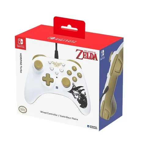 Manette de jeu - Nintendo Switch et Switch OLED - Super Mario - Sans fil - Vert - Horipad - Motif Yoshi-Dash - Hori - vue 5