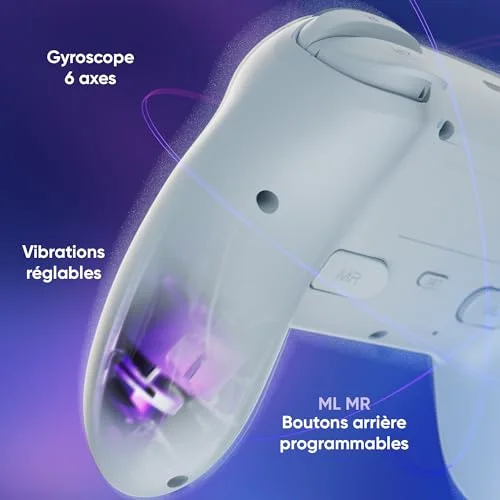 Manette de jeu - ONIVERSE - Oniverse Walli - Hall Effect - Sans fil Bluetooth - Gyroscope 6 axes - vue 4