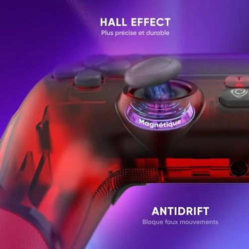Manette de jeu - ONIVERSE - Revolt - Sans fil Bluetooth - Joysticks Hall Effect - Gyroscope 6 axes - vue 2