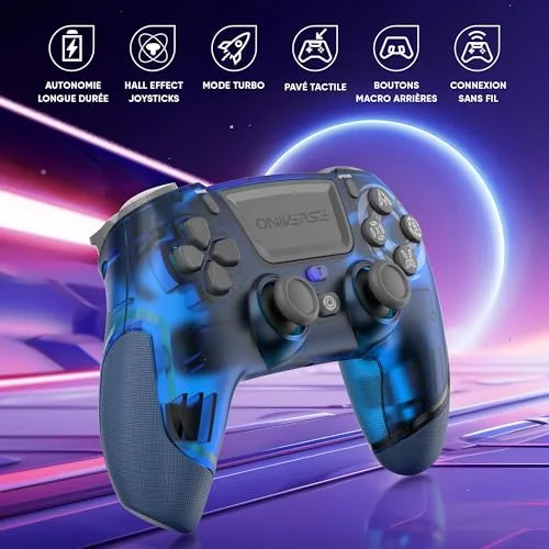 Manette de jeu - ONIVERSE - Revolt - Sans fil - Joysticks Hall Effect - Gyroscope 6 axes - vue 6