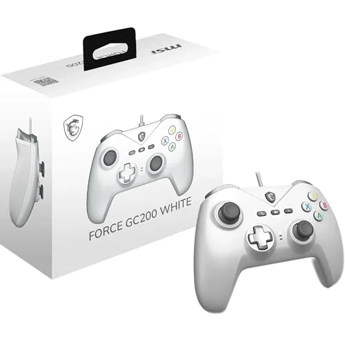 MSI FORCE GC200 White manette filaire PC/Android