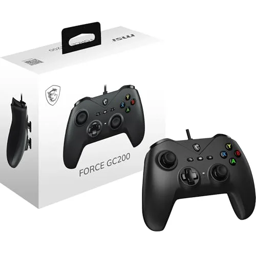 MSI FORCE GC200 Manette filaire PC/Android Noir