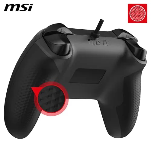 Manette de jeu - PC - FORCE GC200 - Filaire - Noir - MSI - vue 5