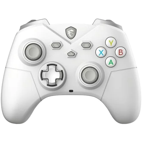 Manette de jeu - PC - FORCE GC300 - Sans fil - Blanc - MSI - vue 4