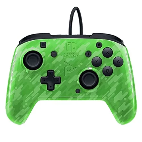 Manette de jeu - PDP - Faceoff Camo - Filaire - Nintendo Switch - Audio intégré - vue 4