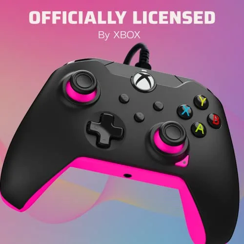 Manette de jeu - PDP - Filaire - Xbox et PC - Noir - Vibration intégrée - vue 5
