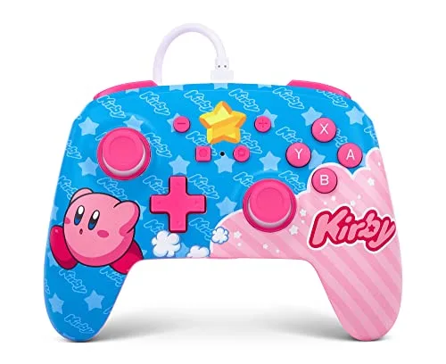 PowerA Manette filaire Nintendo Switch Kirby