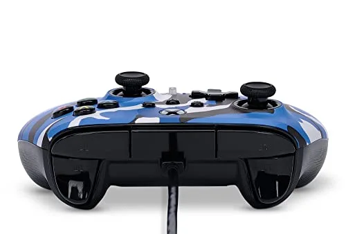 Manette de jeu - POWER A - PowerA - Filaire - Camouflage bleu - Xbox Series X/S - vue 6