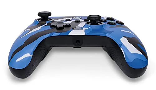 Manette de jeu - POWER A - PowerA - Filaire - Camouflage bleu - Xbox Series X/S - vue 7