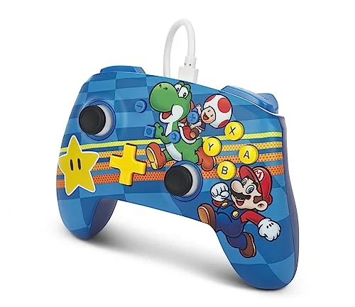 Manette de jeu - POWERA - Switch OLED et Switch Lite - Filaire - 35 mm - Câble USB détachable - vue 6