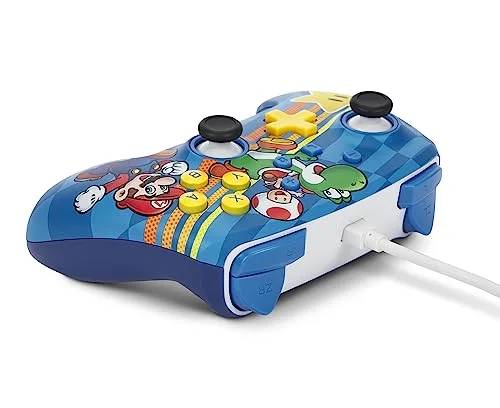 Manette de jeu - POWERA - Switch OLED et Switch Lite - Filaire - 35 mm - Câble USB détachable - vue 7