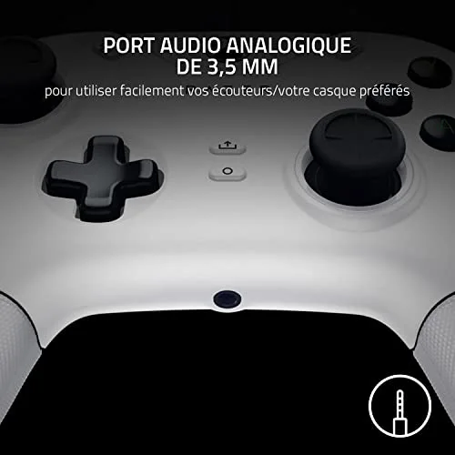 Manette de jeu - RAZER - Wolverine V2 - Filaire - Blanc - Compatible PC/Xbox Series X - vue 7