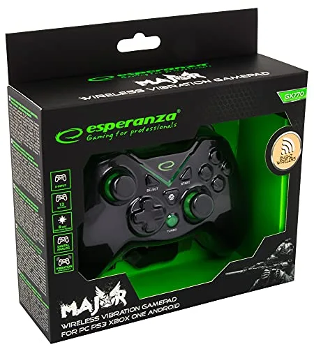 Manette de jeu sans fil Esperanza EGG112K pour Android PC PS3 et Xbox One - vue 6