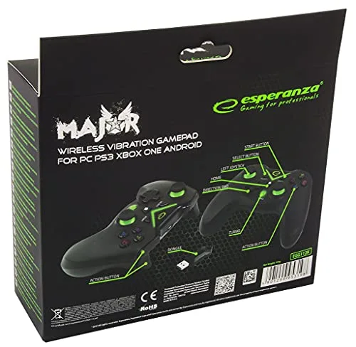 Manette de jeu sans fil Esperanza EGG112K pour Android PC PS3 et Xbox One - vue 7