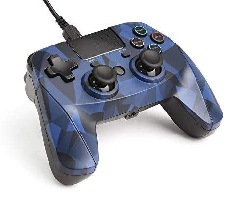 Manette de jeu - SNAKEBYTE - Game Pad S sans fil pour PS4 - Bluetooth - Camouflage bleu - Vibration - vue 4
