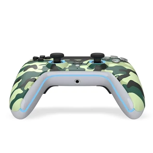 Manette de jeu - TRADE INVADERS - PS5 LED - Green Camo - Bluetooth - Joysticks Effet Hall - LED dynamique - vue 5