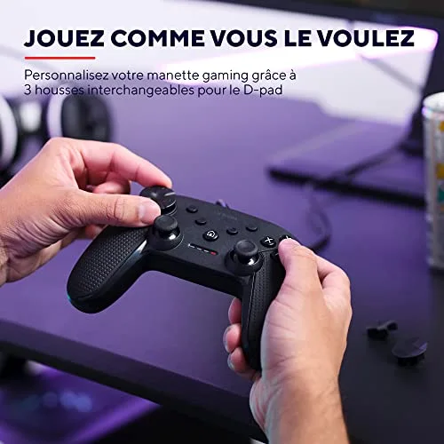 Manette de jeu - TRUST - GXT 541 Muta - Filaire - Câble extra-long - 75% Matériaux Recyclés - vue 4