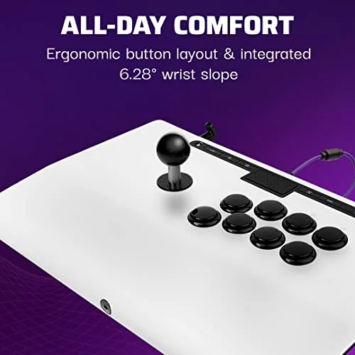 Manette de jeu - Victrix - Pro FS - Filaire - Blanc - Inclinaison pour poignets - vue 3