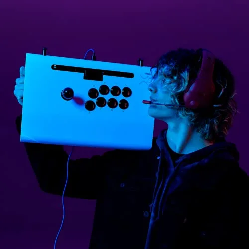 Manette de jeu - Victrix - Pro FS - Filaire - Blanc - Inclinaison pour poignets - vue 5