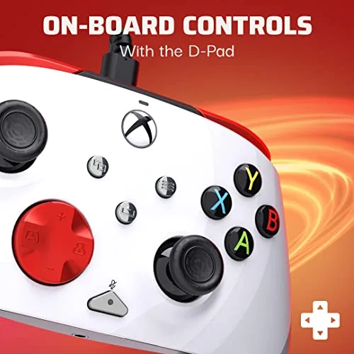 Manette de jeu - Xbox - Rematch Advanced - Filaire - Radial White - PDP - vue 3