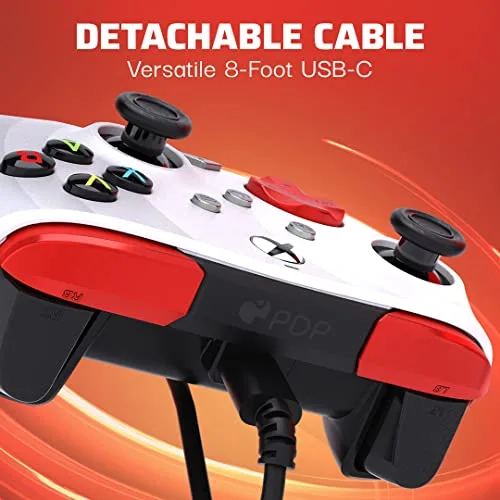 Manette de jeu - Xbox - Rematch Advanced - Filaire - Radial White - PDP - vue 5