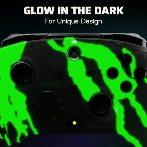 Manette de jeu - Xbox - Rematch Glow Advanced - Filaire - Jolt Green - PDP - vue 3