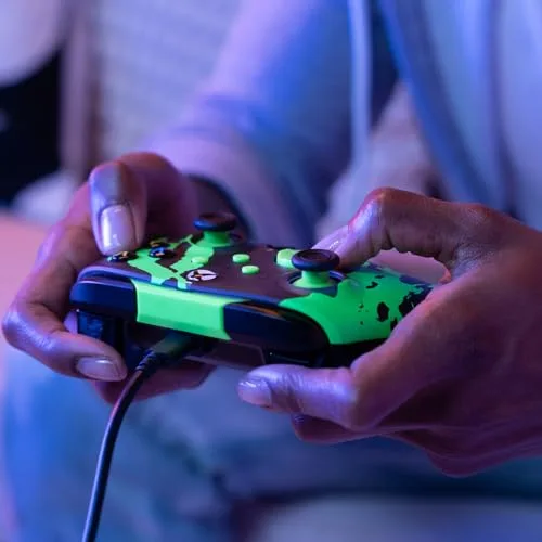 Manette de jeu - Xbox - Rematch Glow Advanced - Filaire - Jolt Green - PDP - vue 8