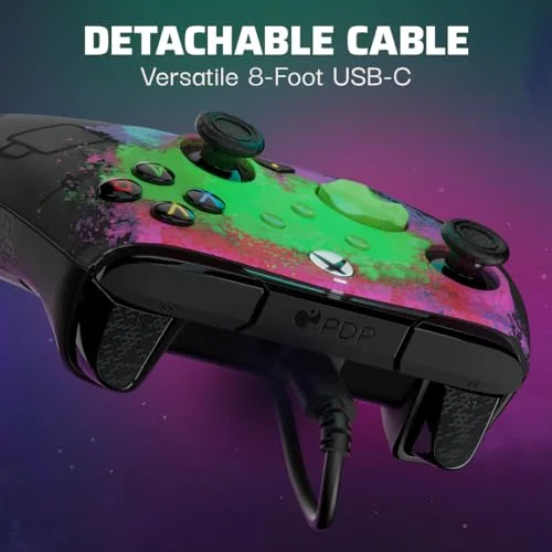 Manette de jeu - Xbox - Rematch Glow Advanced - Filiare - Space Dust - PDP - vue 5