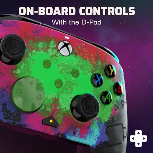 Manette de jeu - Xbox - Rematch Glow Advanced - Filiare - Space Dust - PDP - vue 6