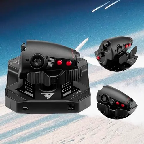 Manette des gaz - THRUSTMASTER - Sol-R 6 THROTTLE - Système SMART - Compatible Windows 10/11 - vue 3