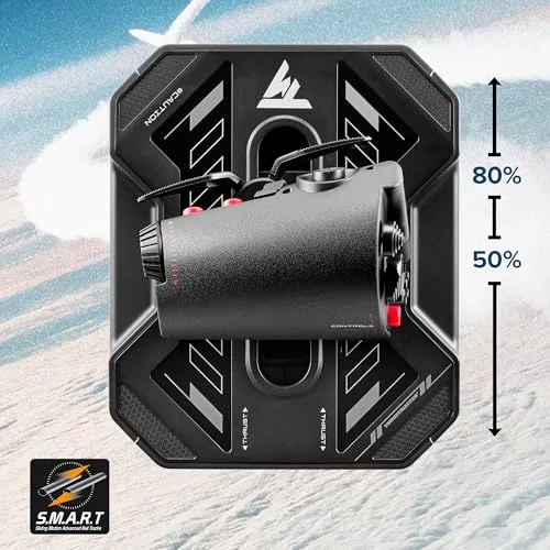 Manette des gaz - THRUSTMASTER - Sol-R 6 THROTTLE - Système SMART - Compatible Windows 10/11 - vue 4