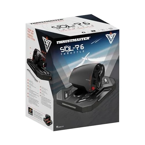 Manette des gaz - THRUSTMASTER - Sol-R 6 THROTTLE - Système SMART - Compatible Windows 10/11 - vue 6
