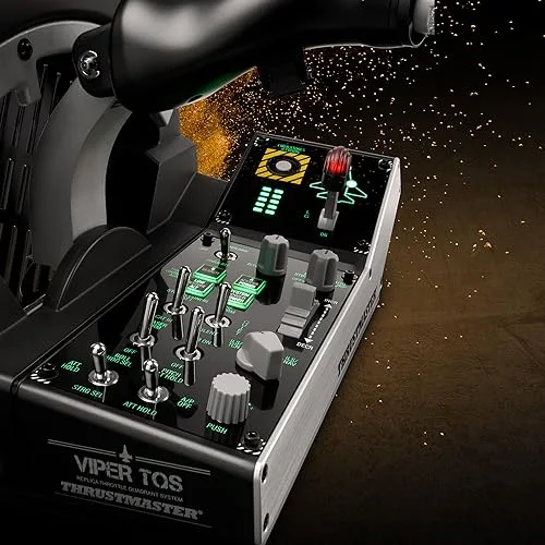 Manette des gaz - THRUSTMASTER - Viper TQS Mission Pack - Noir - vue 9