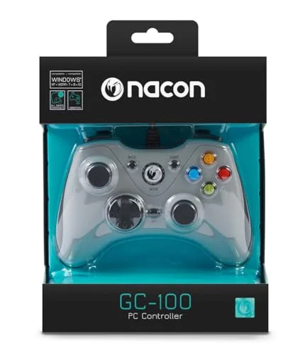 Manette Filaire Big Ben Nacon PCGC-100XF Grise pour PC - vue 4