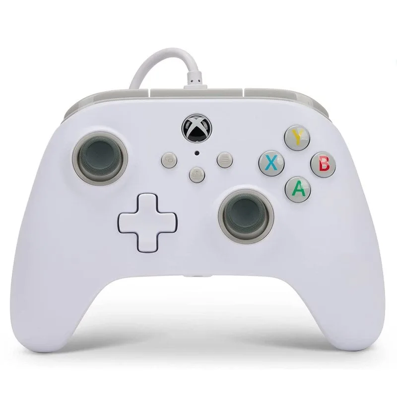 Manette filaire blanche PowerA Xbox Series X/S