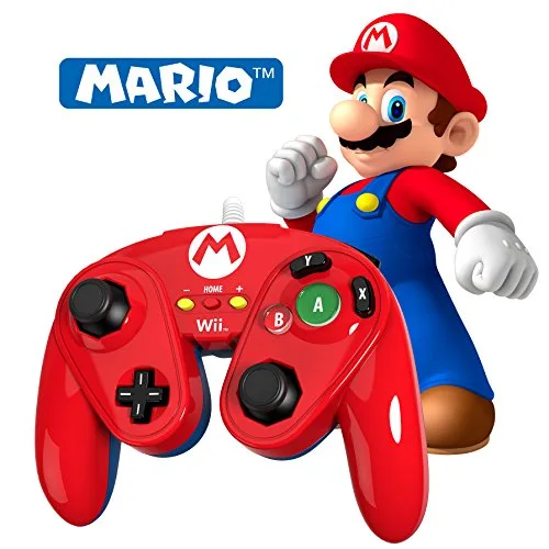 Manette Filaire de Combat Mario Wii U - vue 2