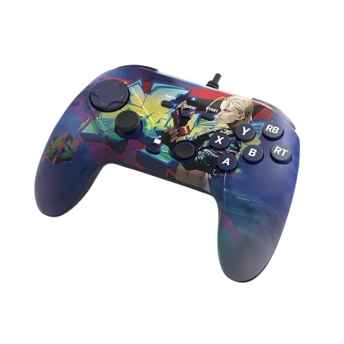 Manette Filaire Fighting Commander Octa Hori Edition Street Fighter 6 Cammy-Accessoire-PC - vue 2