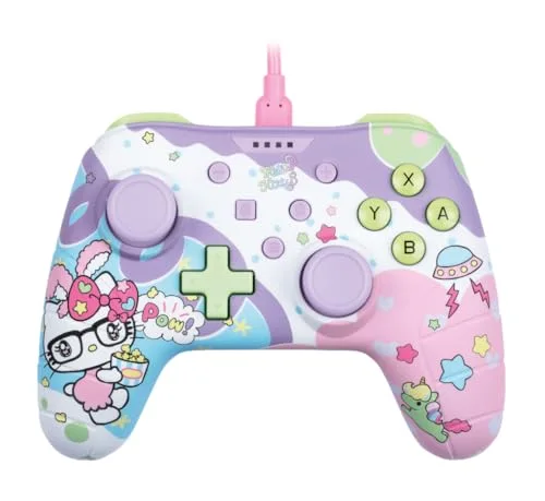 KONIX Hello Kitty Manette filaire Nintendo Switch et PC