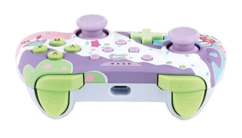 Manette filaire - KONIX - Hello Kitty - Nintendo Switch Switch OLED et PC - Fonction vibration - Câble 3 m - Violet et - vue 2