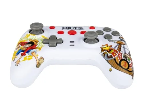 Manette filaire Konix One Piece Switch PC Blanche - vue 2