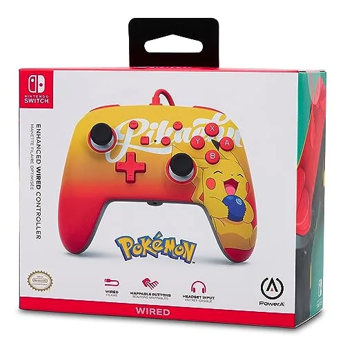 Manette Filaire Oran Berry Pikachu-Accessoire-SWITCH - vue 9