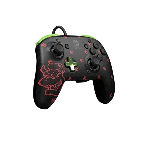 Manette filaire - PDP - REMATCH GLOW - Nintendo Switch - Boutons programmables - Effet phosphorescent - vue 3