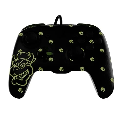 Manette filaire - PDP - REMATCH GLOW - Nintendo Switch - Boutons programmables - Effet phosphorescent - vue 6