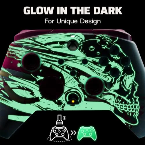 Manette filaire Pdp Rematch Glow Wired Advanced Android Dreams pour Xbox Series X S Xbox One et PC - vue 3