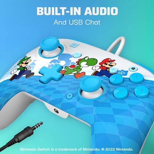 Manette filaire PDP Rematch Mario Escape Switch - vue 3