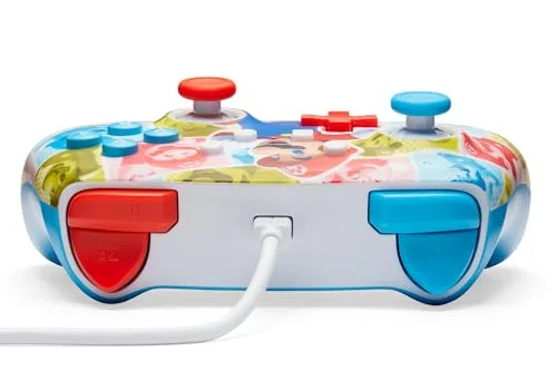 Manette Filaire - POWER A - Nintendo Switch - Mario Hero Reel - vue 6