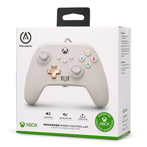 Manette filaire PowerA blanche Xbox Series X/S - vue 9