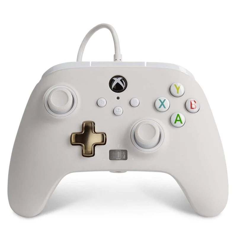 Manette filaire PowerA blanche Xbox Series X/S