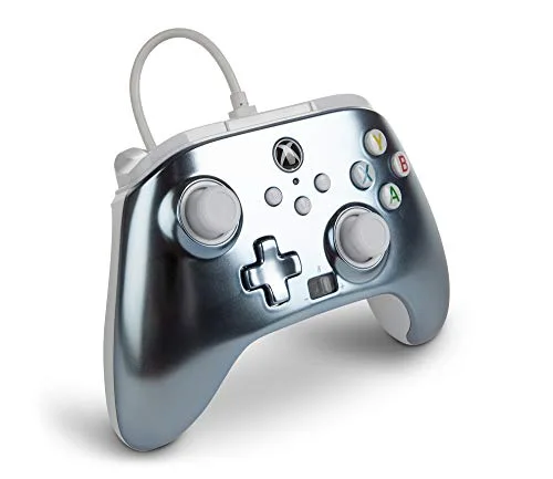 Manette filaire PowerA gris métallisé Xbox Series X/S - vue 3